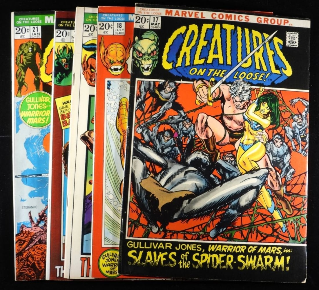 (5) Marvel Creatures On The Loose: #17-21