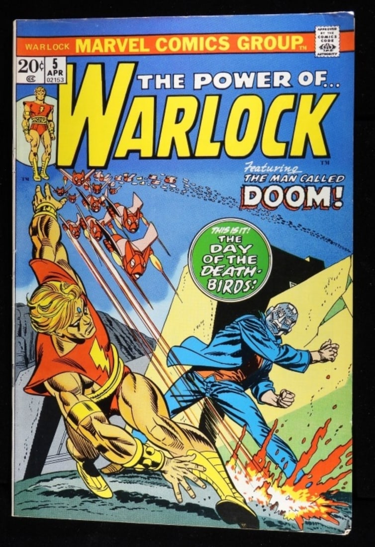 Marvel: The Power Of Warlock #5 1973: Vibrant color