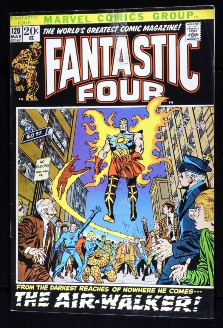 Marvel Fantastic Four 1972 #120: Some discoloration on the cover, but overall great shape.