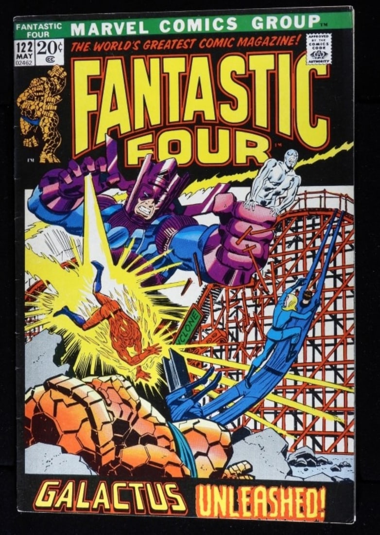 Fantastic Four 1972 #122: Bright and full of color