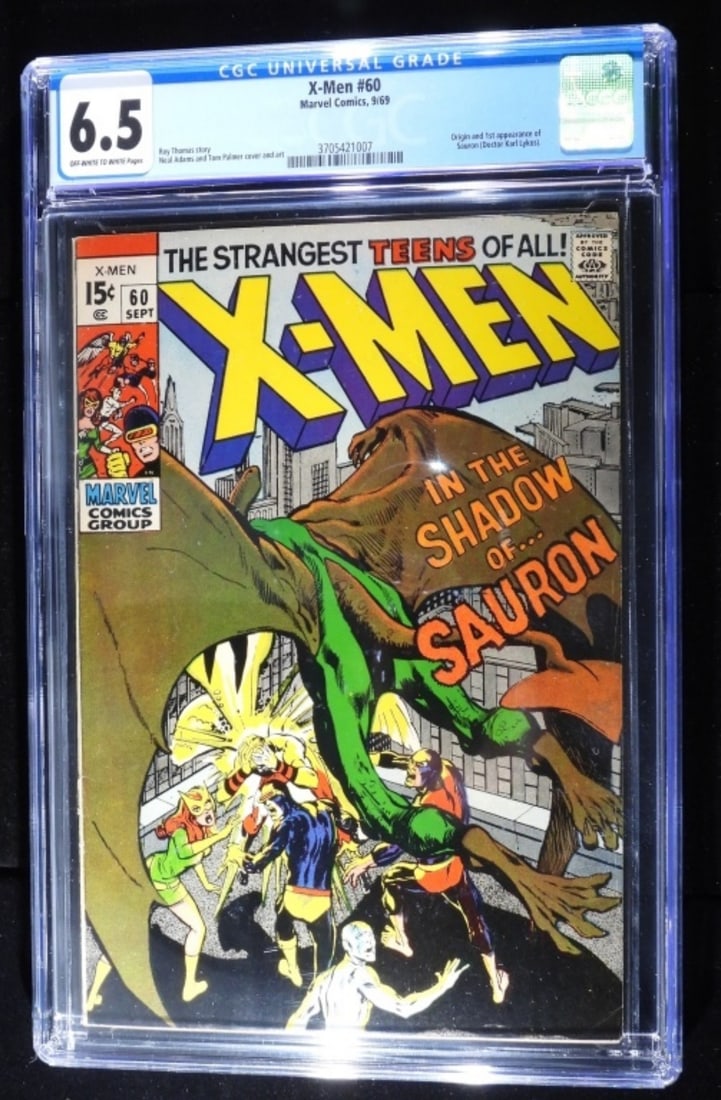 Graded The Strangest Teens Of All! X-Men #60: CGC Graded 6.5 Off-white to white pages