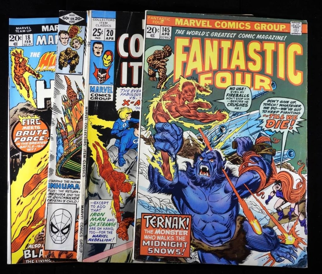 (4) Marvel Mixed Lot (1 of 3)