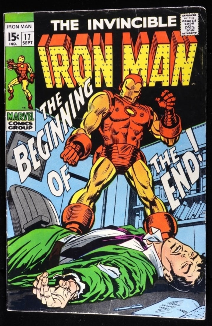 Marvel The Invincible Iron Man 1969 #17 (1 of 4)