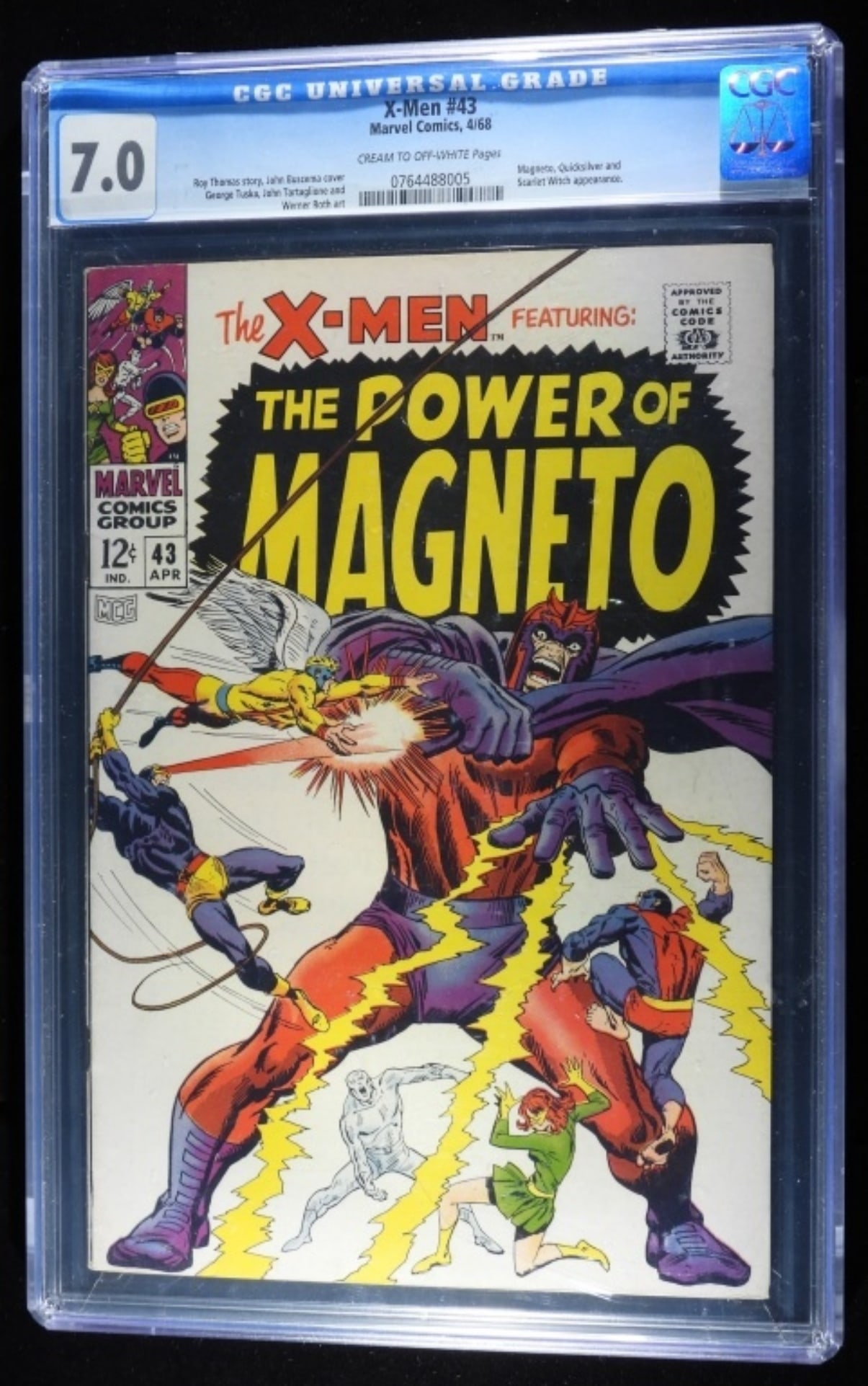 Graded The X-Men The Power Of Magneto #43 (1 of 3)