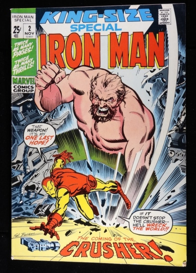 1971 King -Size Special Iron Man #2: The Coming Of The Crusher!
