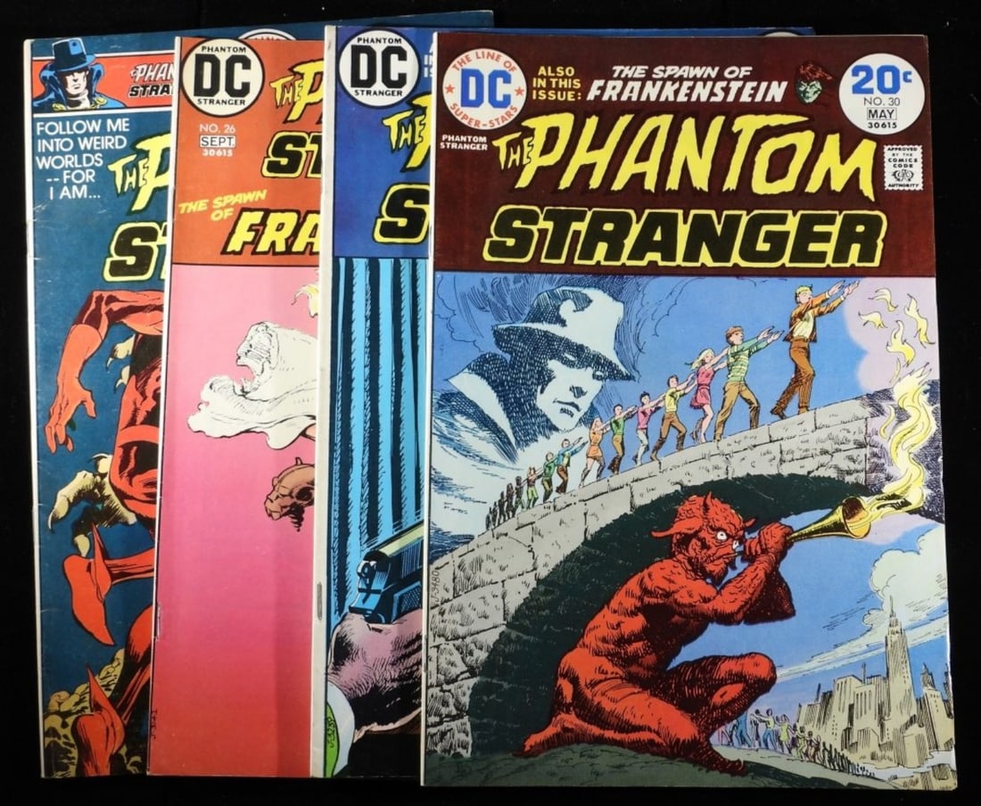 (4) 1970s DC The Phantom Stranger (1 of 3)