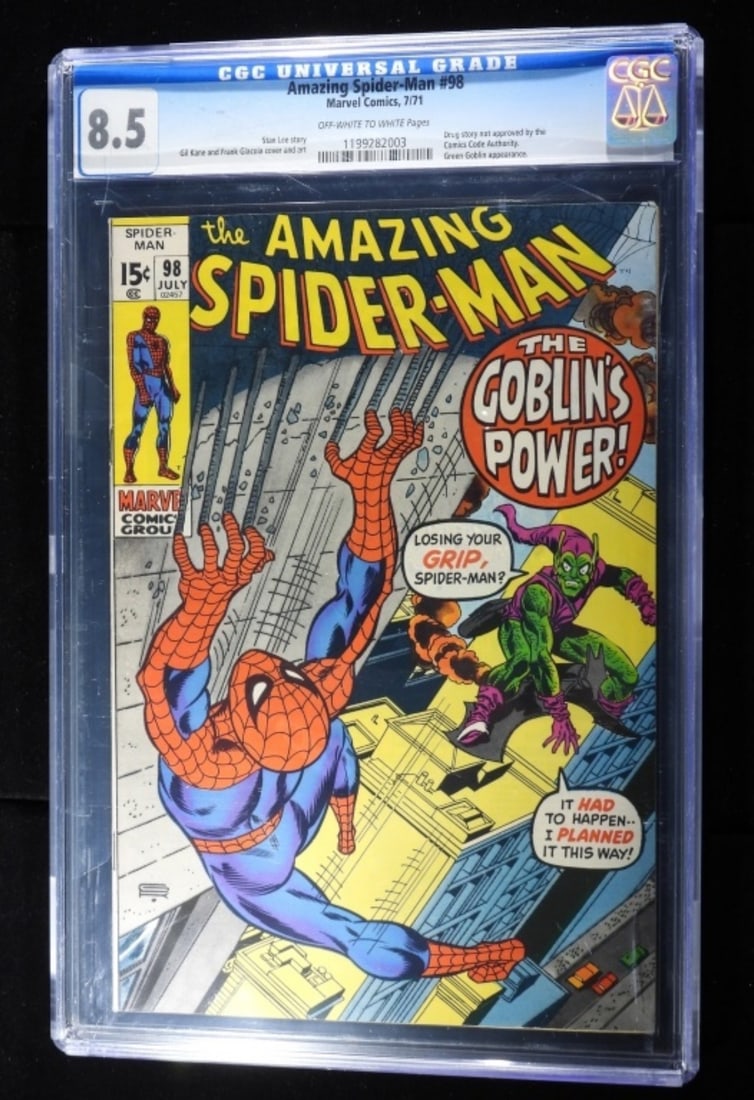 Graded Marvel The Amazing Spider-Man #98 (1 of 3)