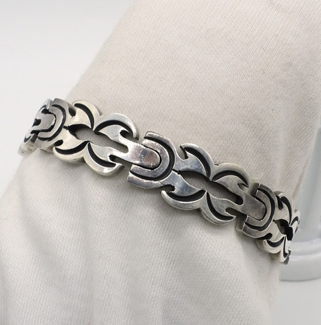 Vintage Sterling Minas Mexico Bracelet (1 of 2)