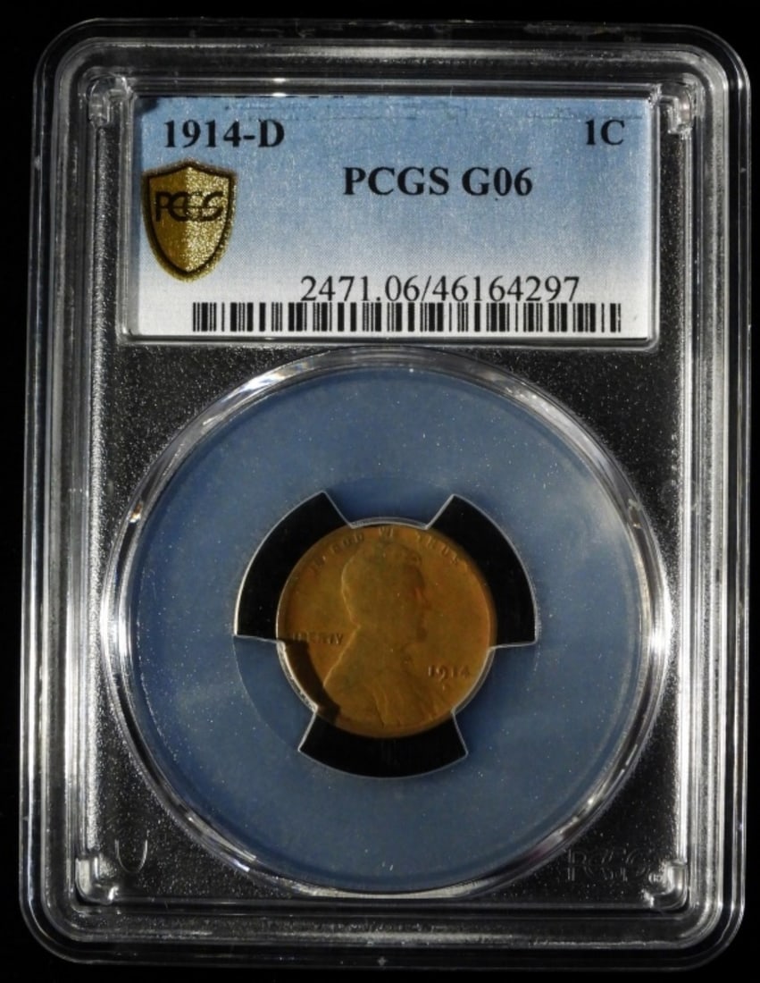 1914-D Lincoln Cent, PCGS G-06 (1 of 2)