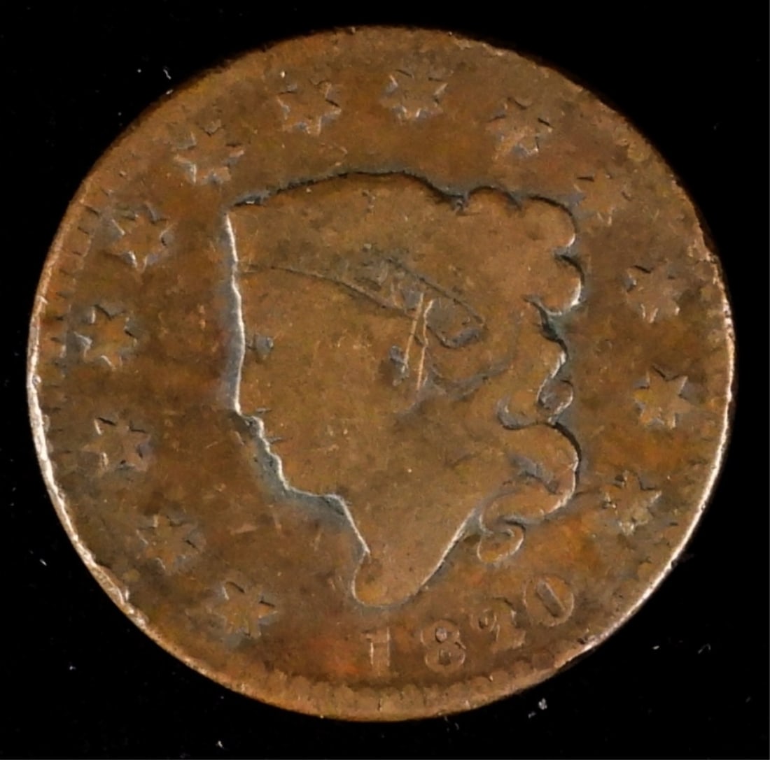 1820 Smal Date Large Cent (1 of 2)
