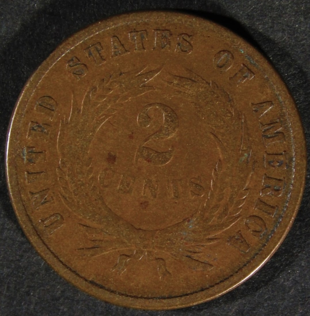 1870 2 Cent Piece - 2