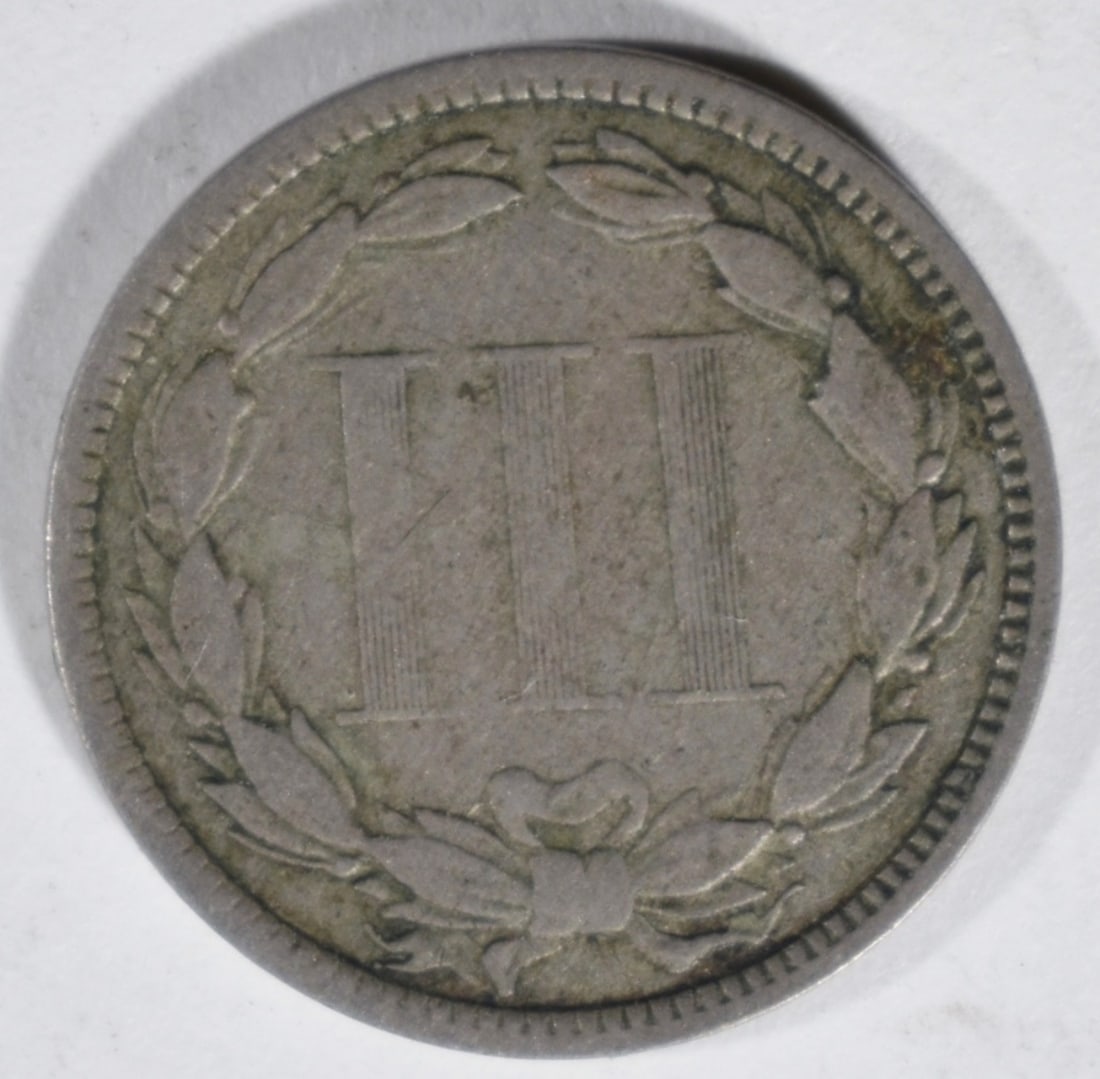 1876 3 Cent Nickel - 2