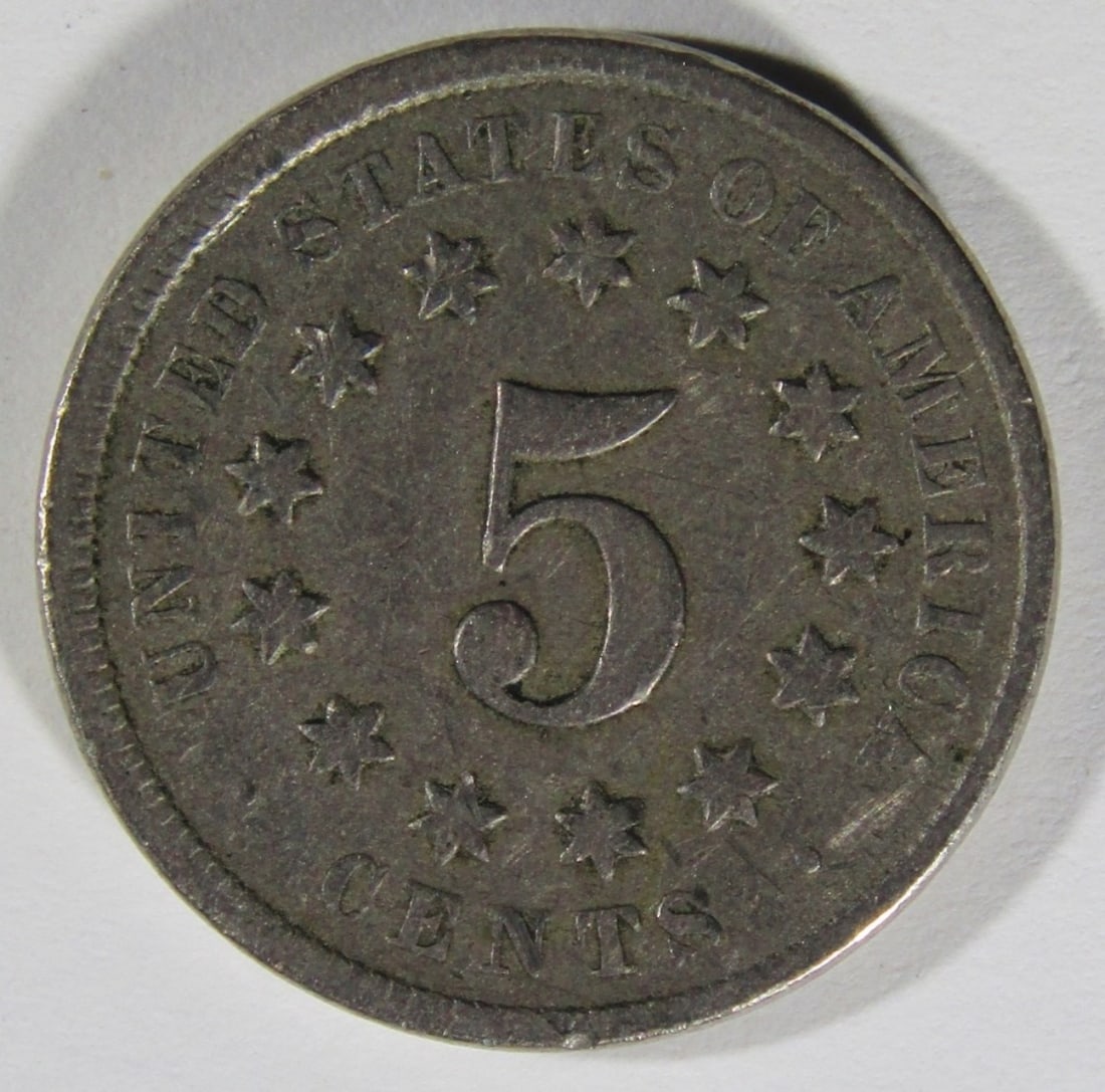 1872 Sheild Nickel - 2