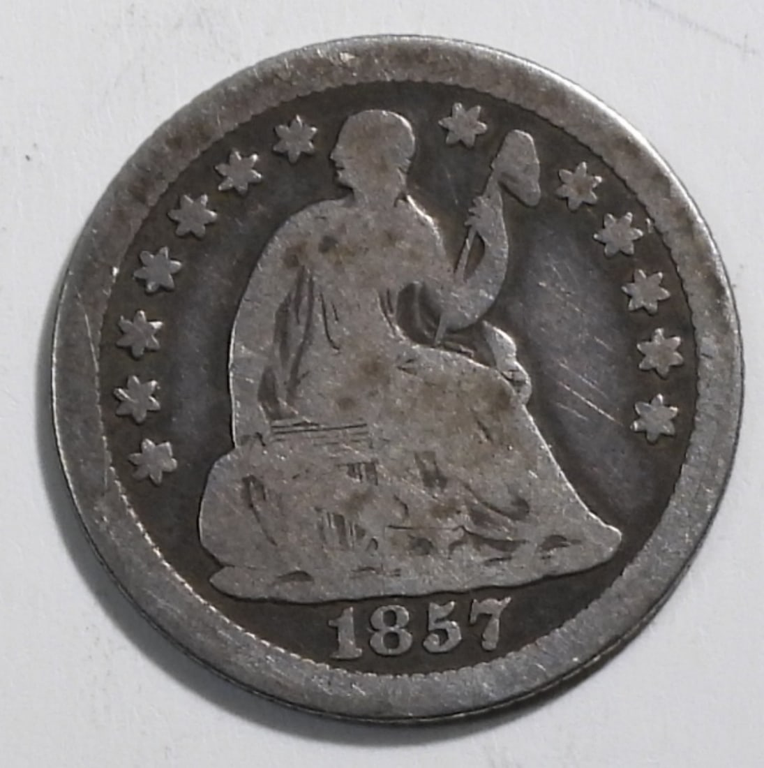 1857-O Seated Half Dime: Bid with the #1 Auction House