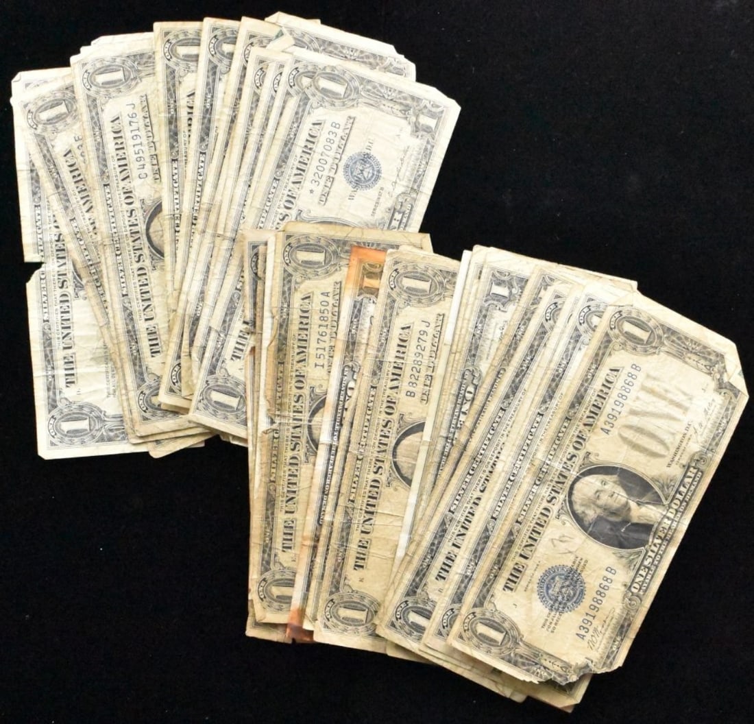 37- Cull Silver Certificates: Bid live now!