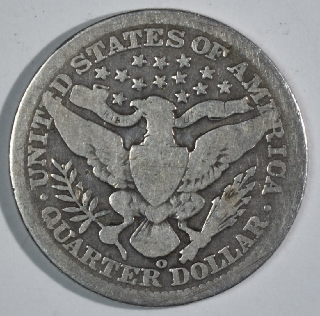 1909-O Barber Quarter - 2