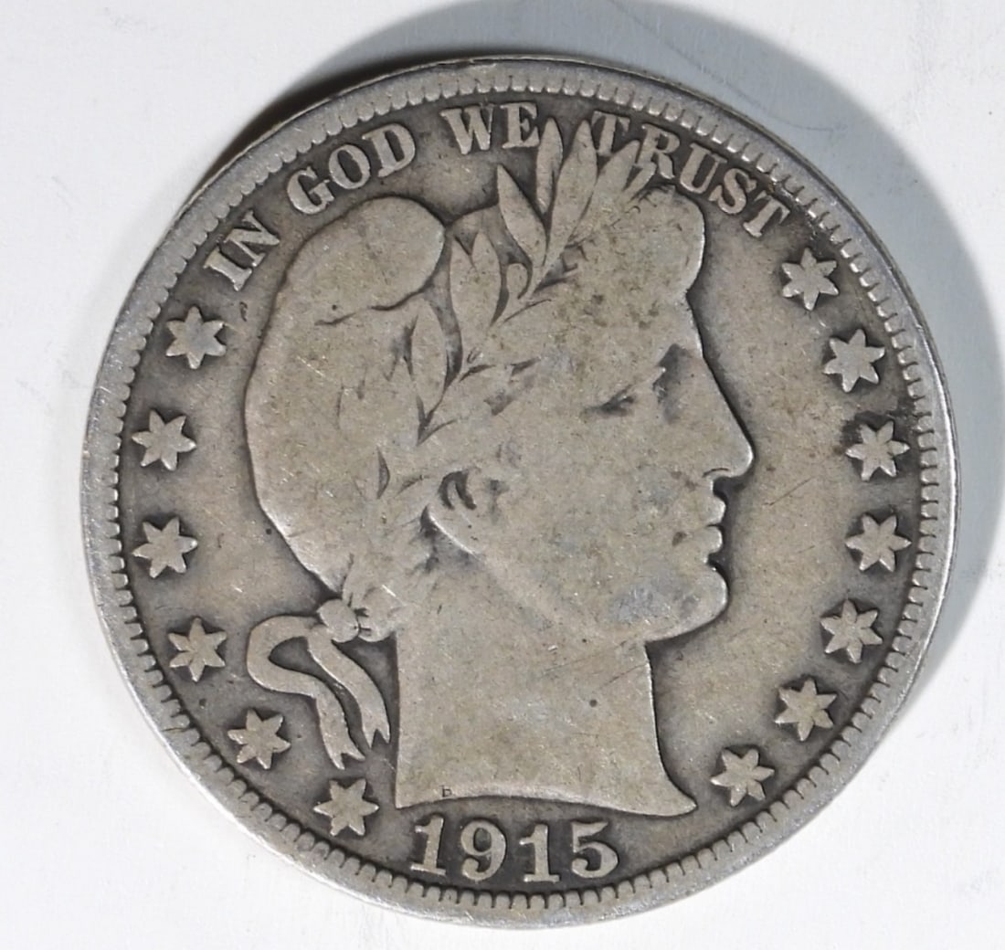 1915-D Barber Half Dollar: Bid with the #1 Auction House