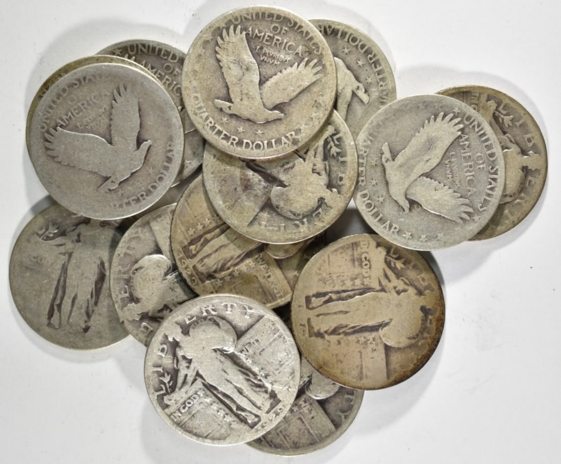 14-STANDING LIBERTY QUARTERS (1 of 2)