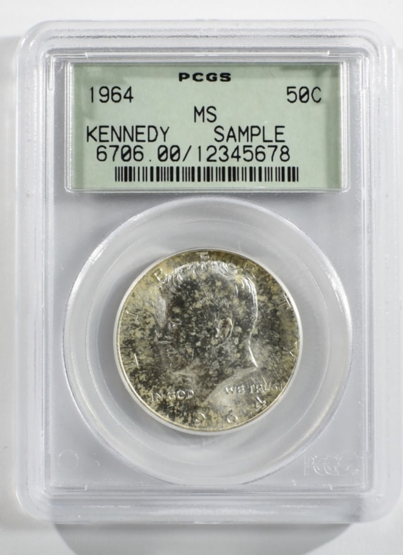 1964 Kennedy Half, PCGS MS Sample (1 of 2)