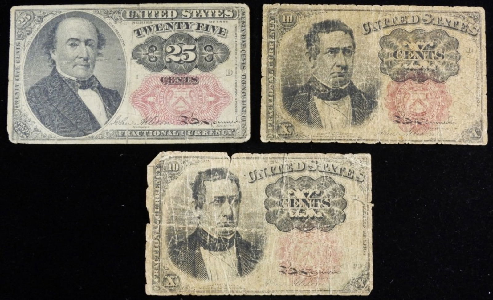 Fractional Currency Lot (1 of 2)