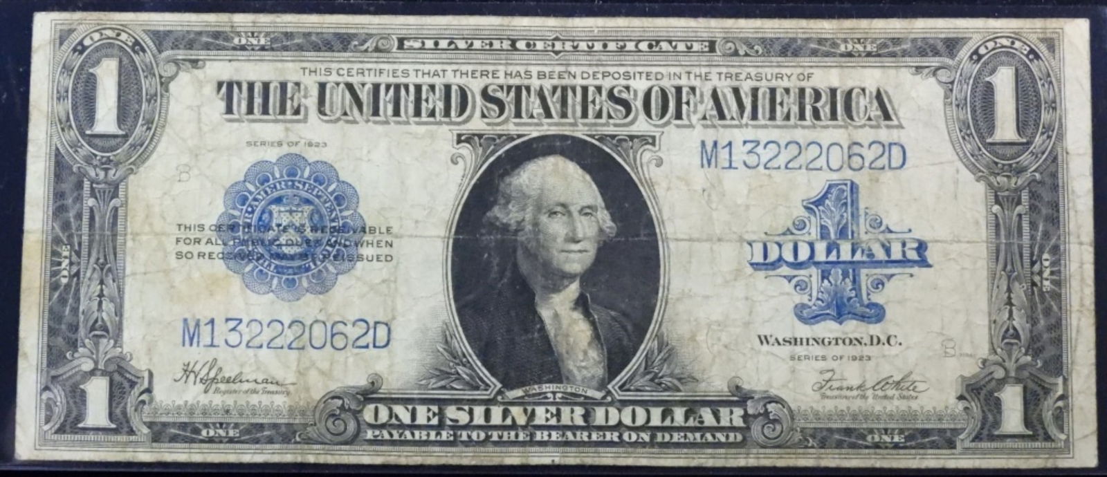 1923 $1 Silver Certificate (1 of 2)