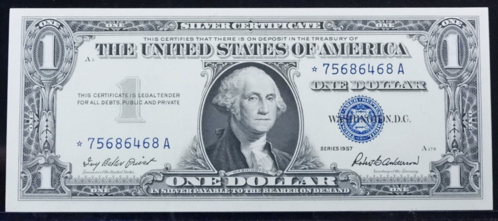 (3) 1957 $1 Silver Cert. Star Notes (1 of 2)