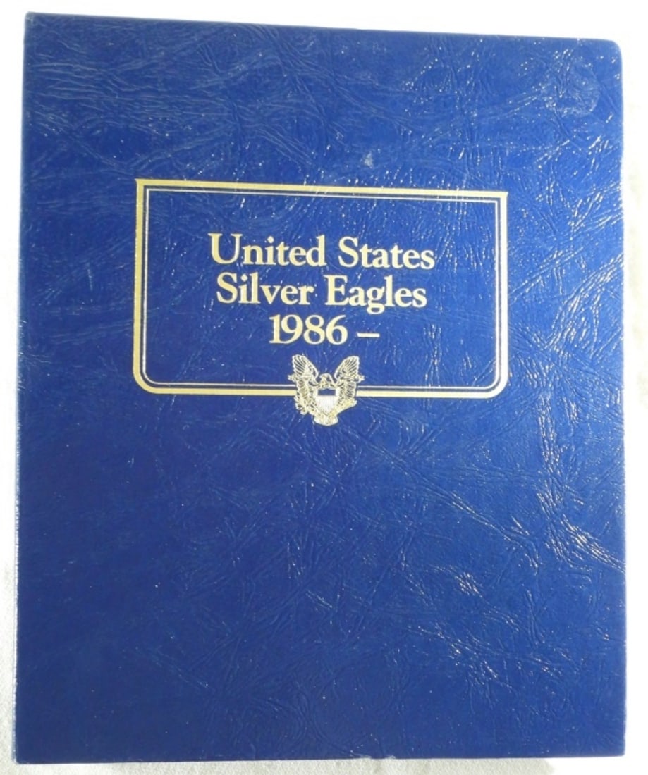 Am Silver Eagle Set in Album, 1986-2003: Bid live now!