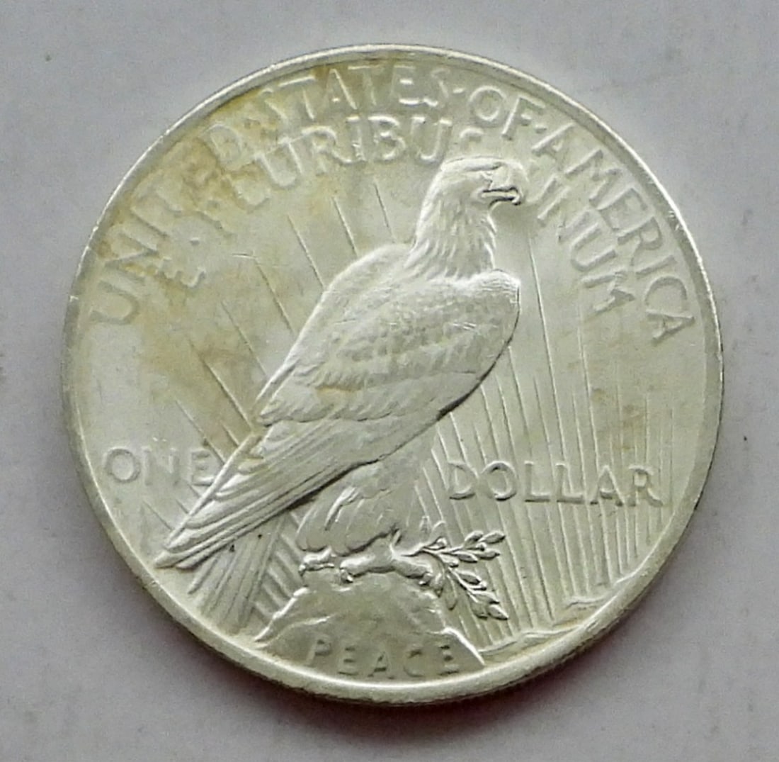 1923 Peace Dollar BU - 2