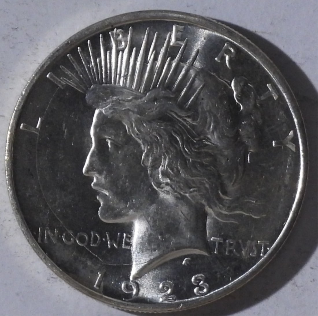 1923-D Peace Dollar: come bid with us now!