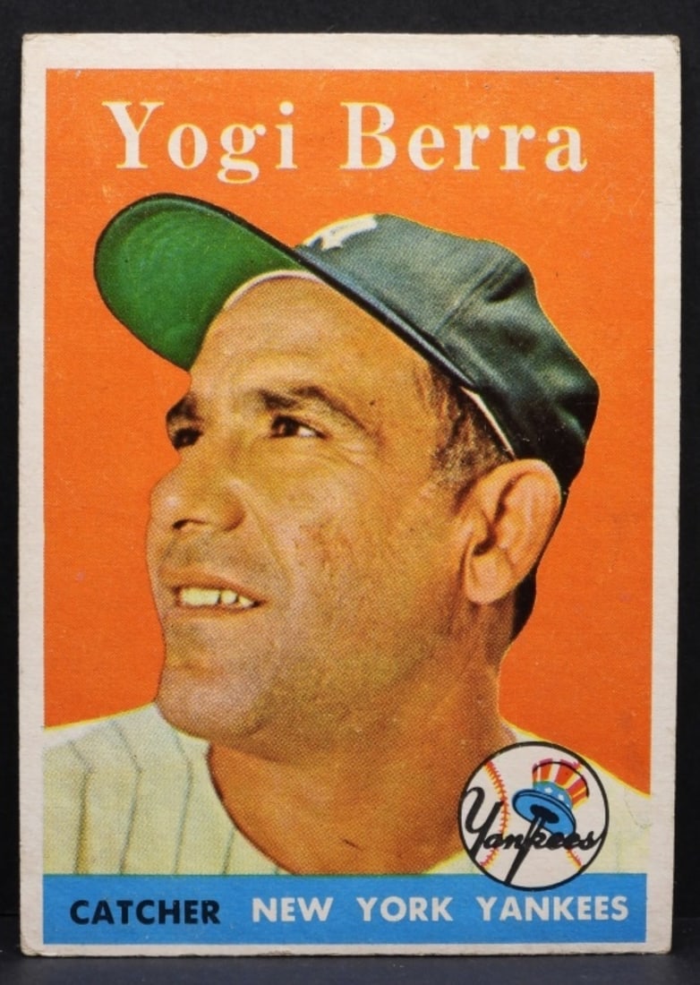 Yogi Berra #370 TOPPS 1958 (1 of 2)