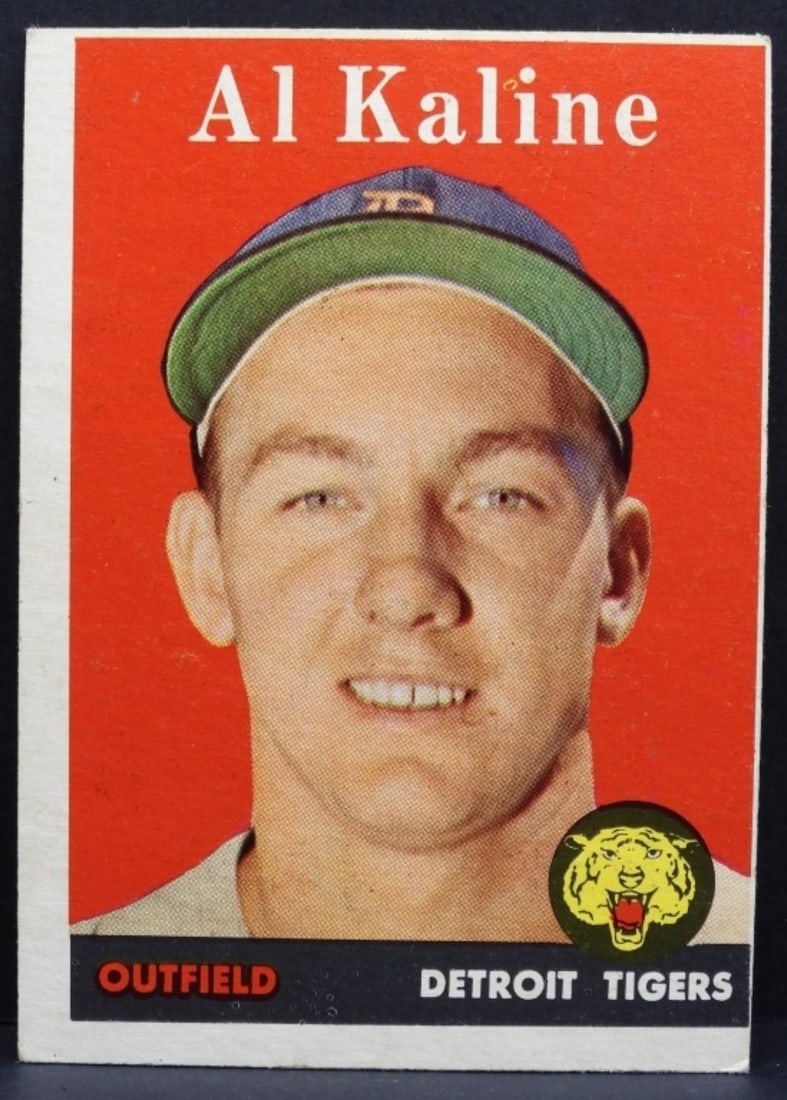 TOPPS Al Kaline #70 1958 (1 of 2)