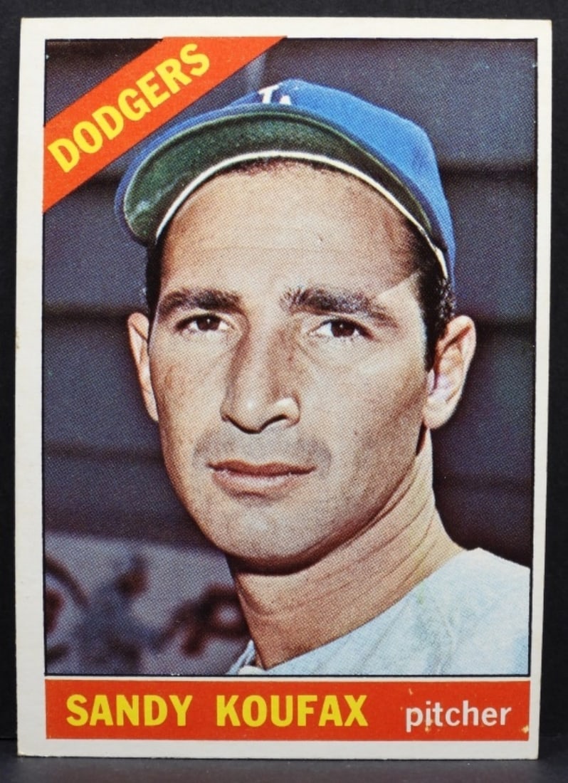 Sandy Koufax #100 TOPPS 1966 (1 of 3)