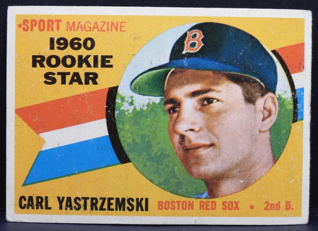 Carl Yastrzemski TOPPS 1960 Rookie Star (1 of 2)