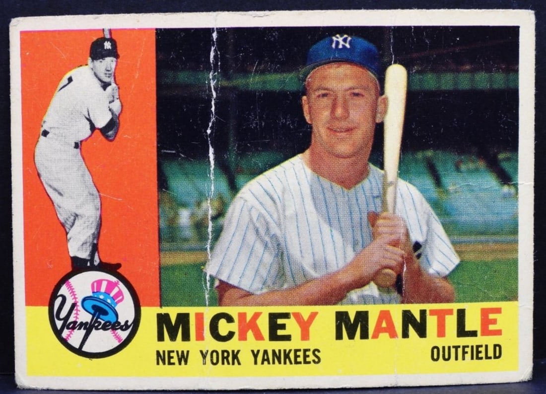 Mickey Mantle TOPPS #350 (1 of 2)