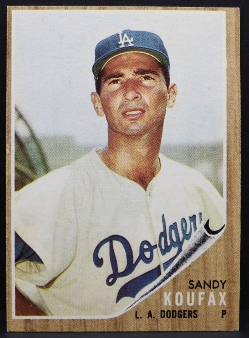 1962 Sandy Koufax TOPPS #5 VG (1 of 2)
