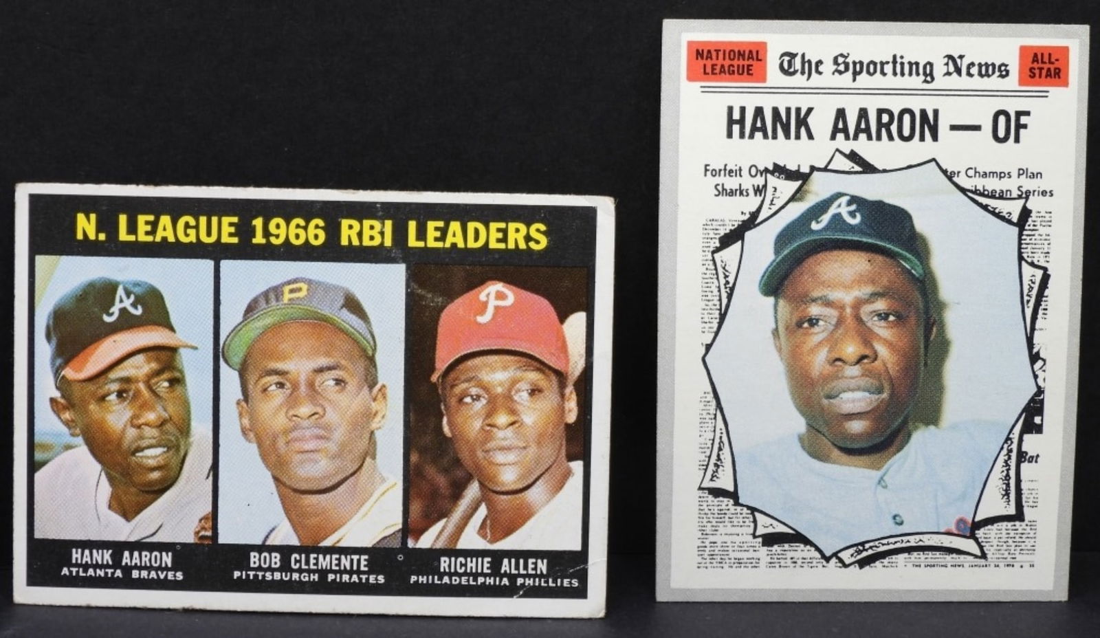 (2) TOPPS Baseball Cards G-VG (1 of 2)