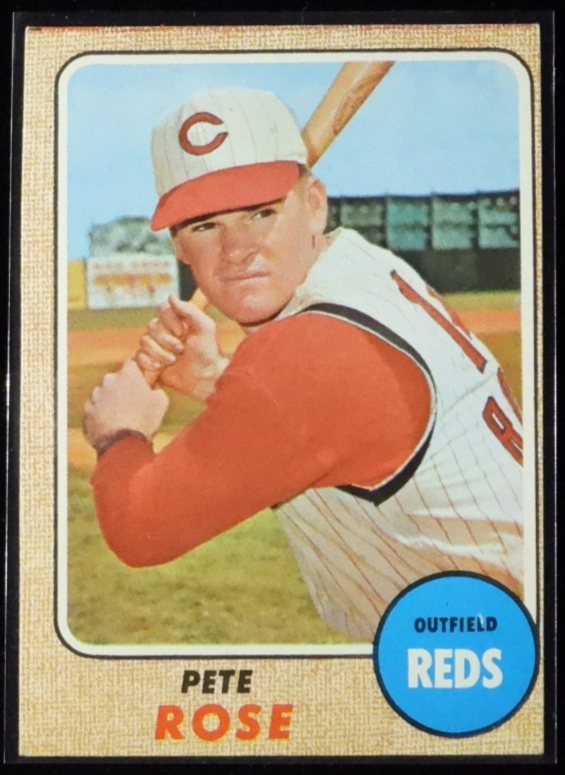 #230 TOPPS Pete Rose 1968 (1 of 2)