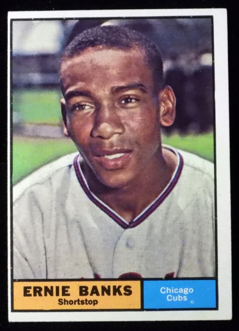 Ernie Banks #350 1961 TOPPS (1 of 2)