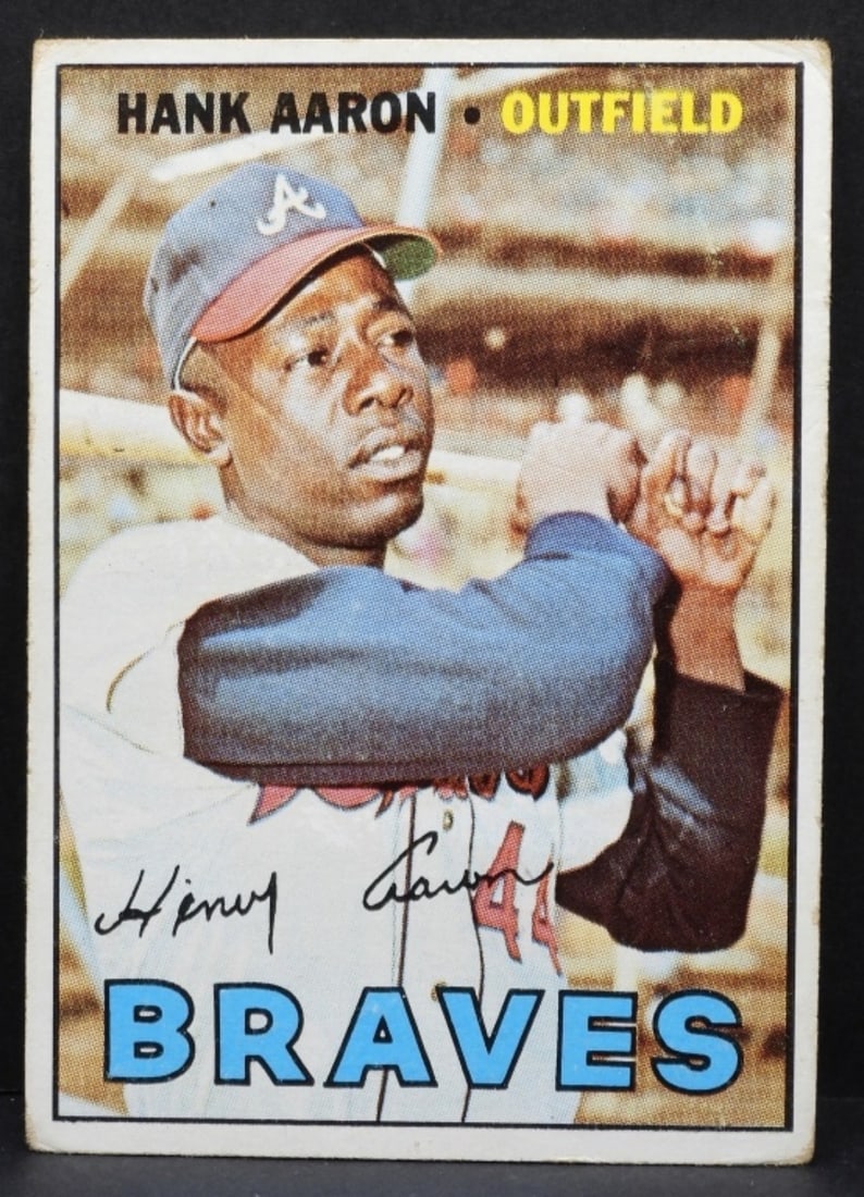 1967 TOPPS #250 Hank Aaron G (1 of 2)