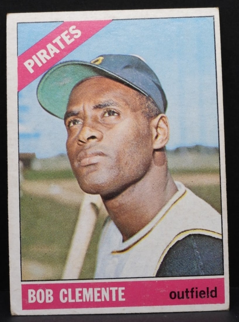 1966 Bob Clemente TOPPS #300 G-VG (1 of 2)