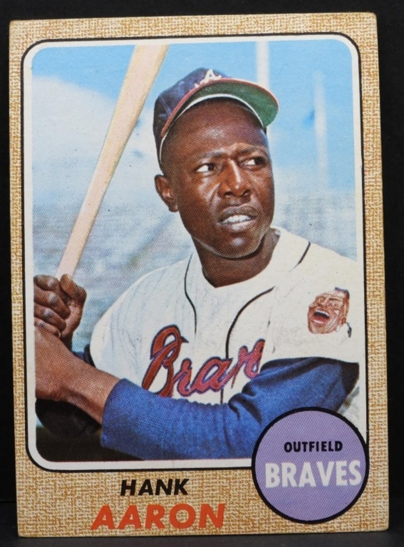 1968 TOPPS 110 Hank Aaron G-VG (1 of 2)