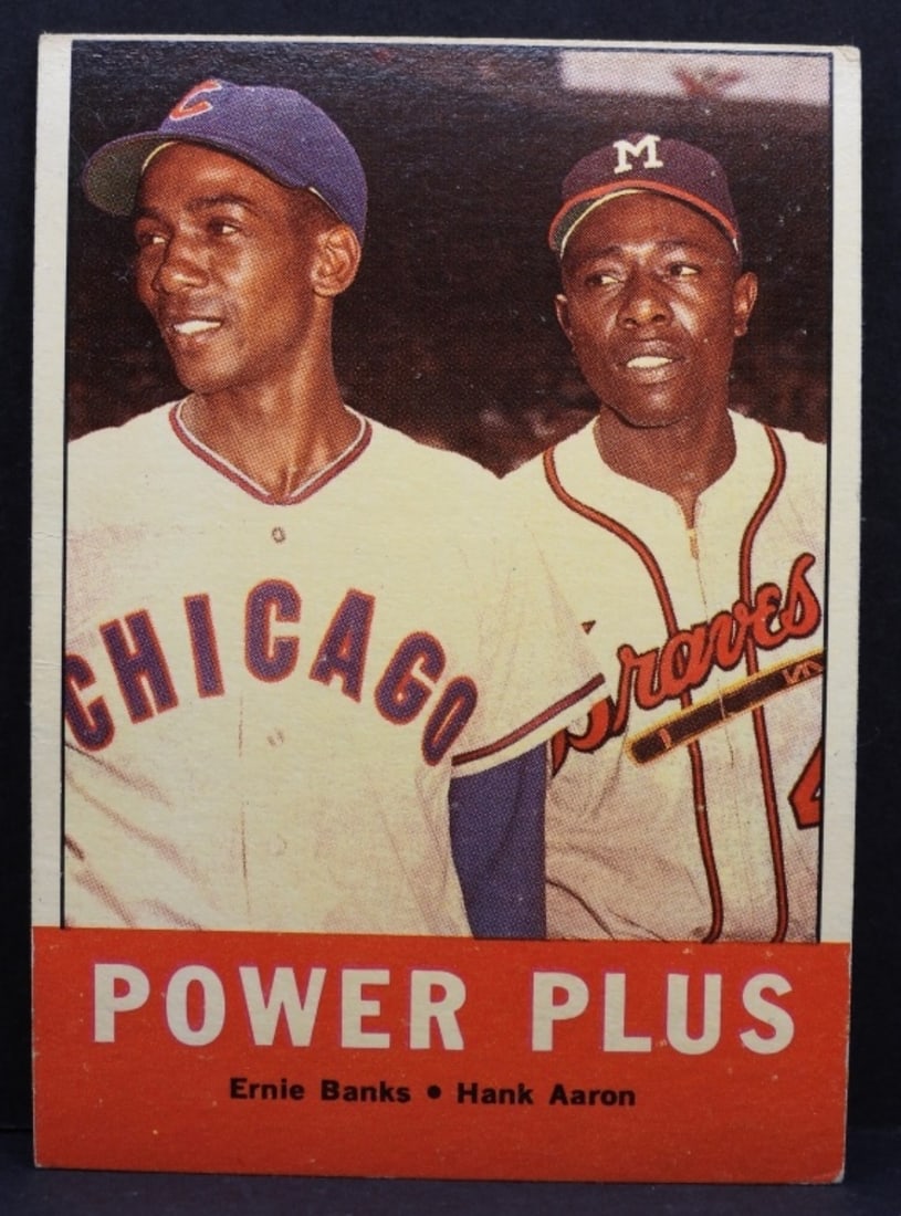 1963 Power Plus TOPPS #242 G-VG: (The top edge on the back is slightly darker.)