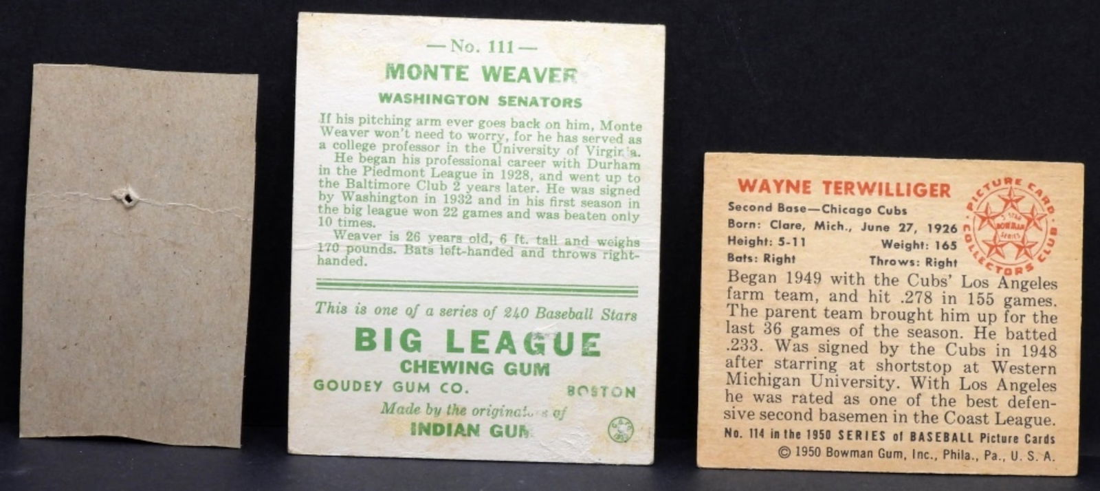 (3) Mini Cards Poor-G - 3