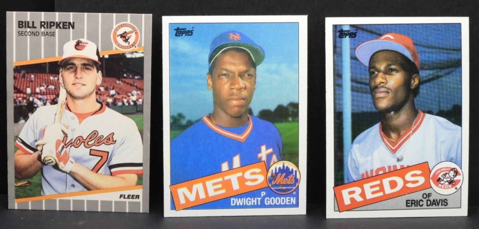 (3) 1980s Baseball Cards (1 of 2)