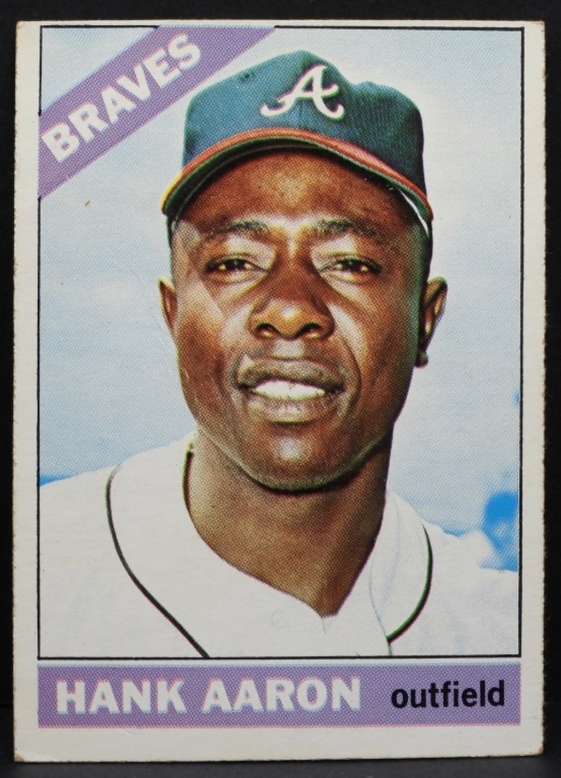 Hank Aaron TOPPS #500 Card (1 of 2)