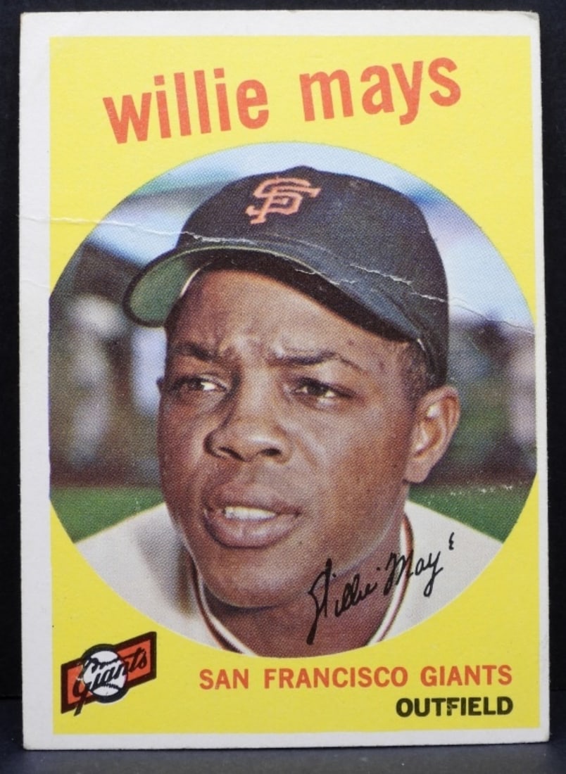 Willie Mays #50 Card (1 of 2)