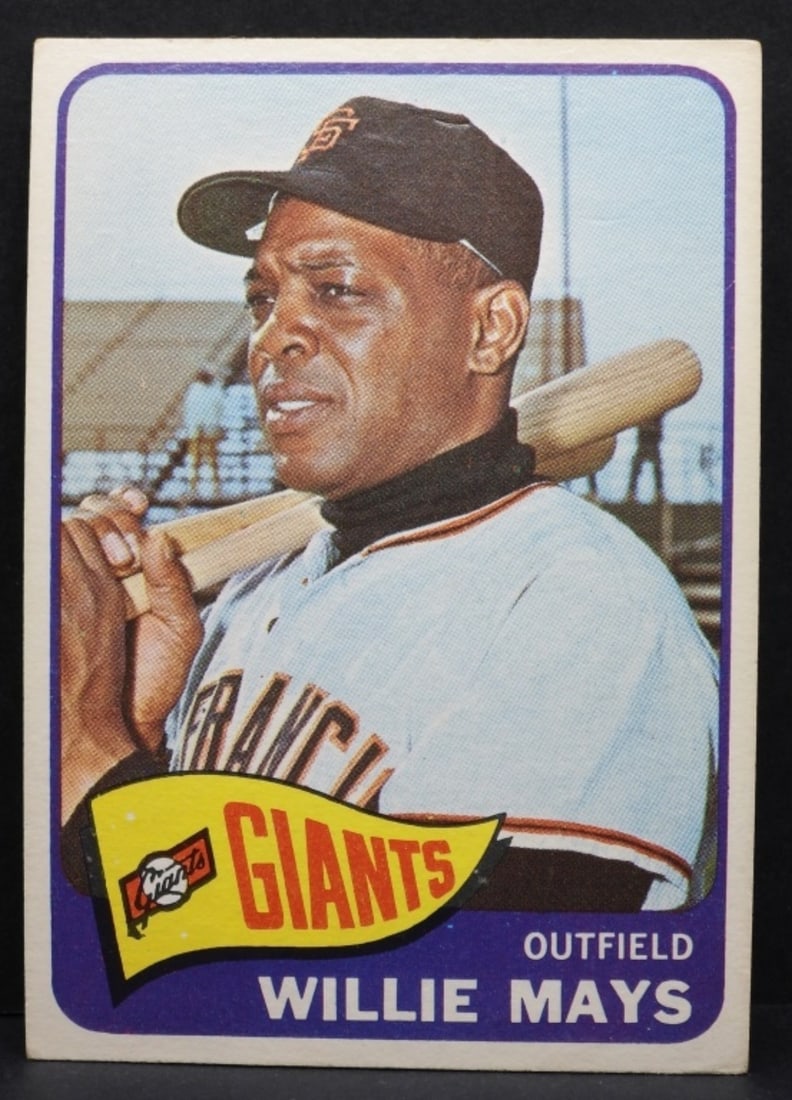 Willie Mays #250 TOPPS Card (1 of 2)