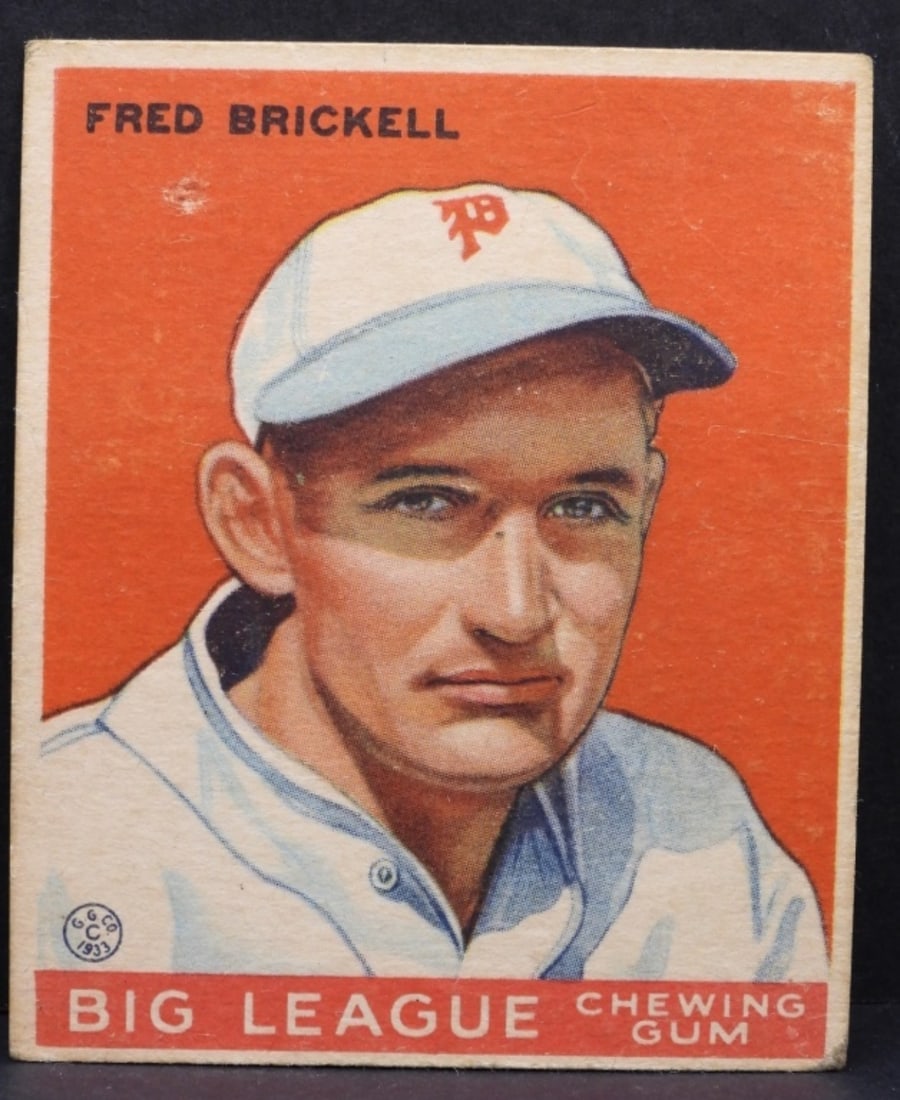Fred Brickell Big League Chewing Gum (1 of 2)