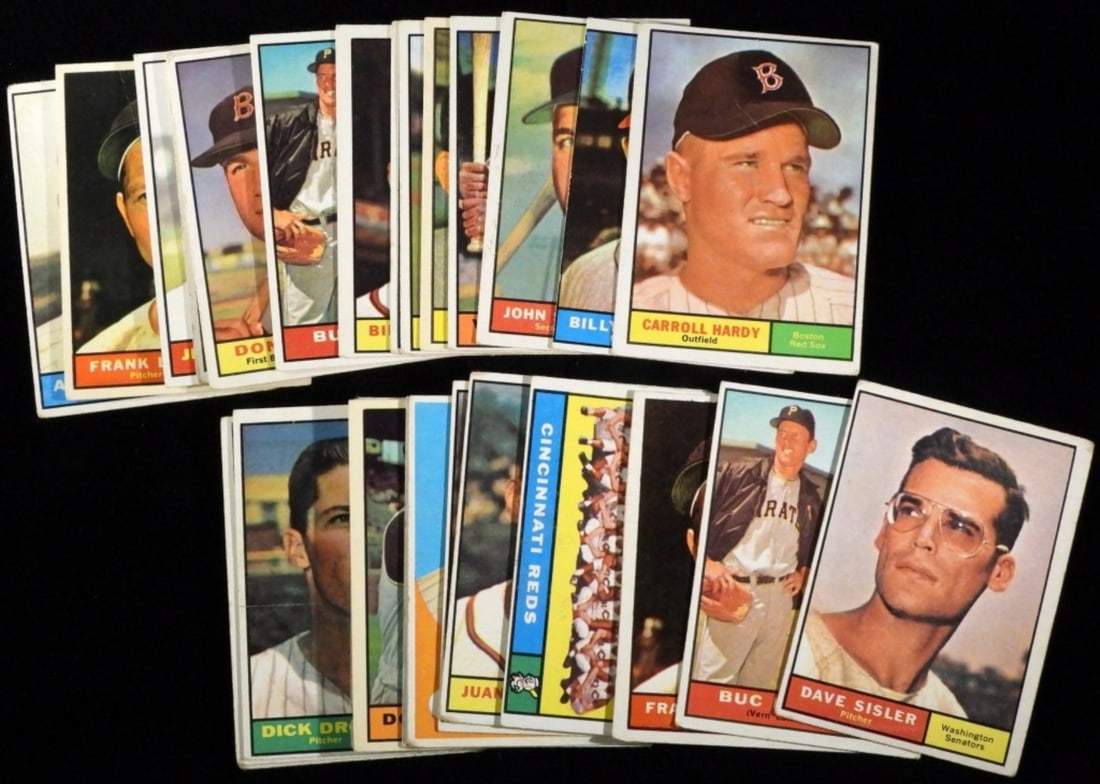 (27) Various Baseball Cards (1 of 2)