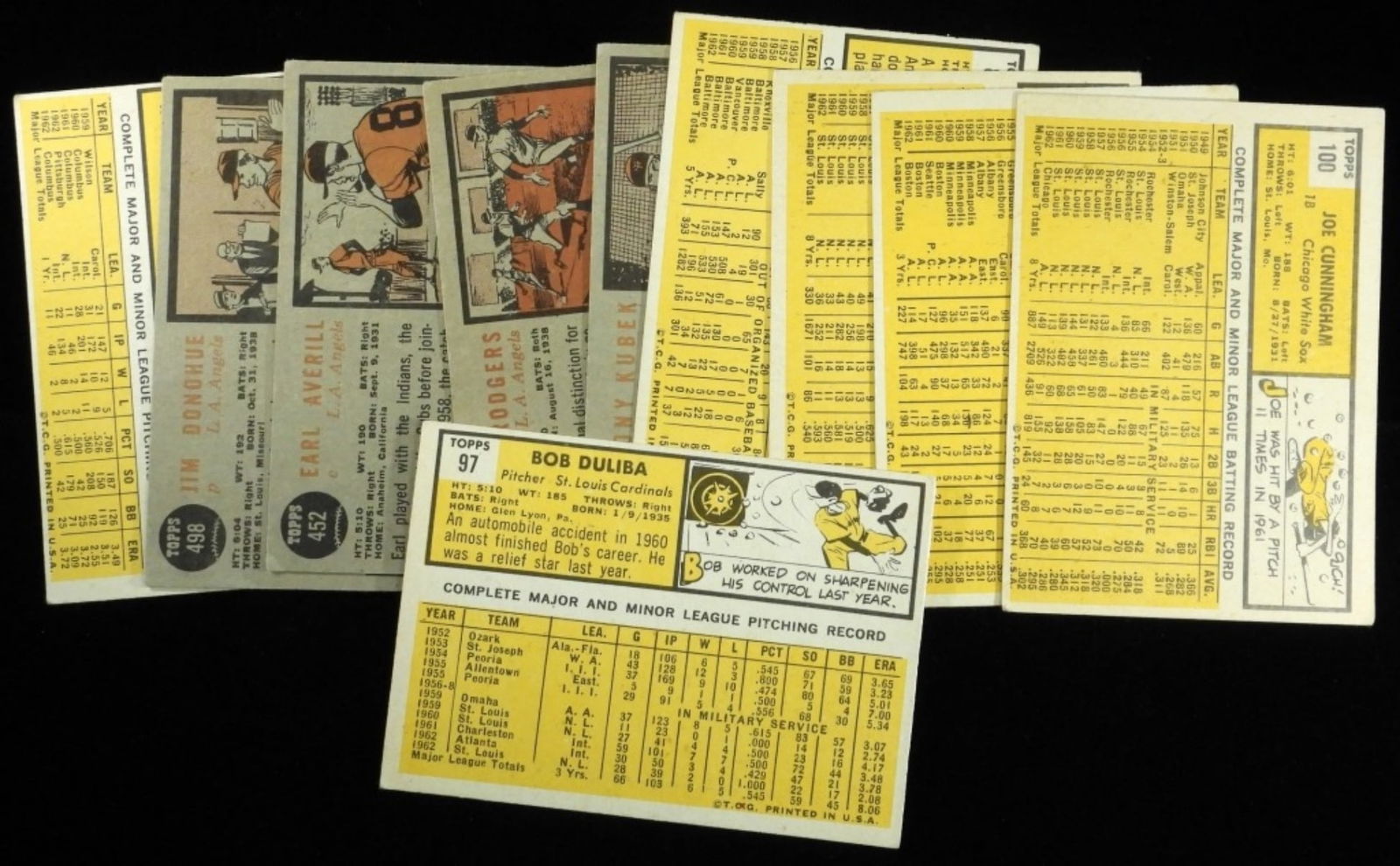 TOPPS Baseball Cards (10) - 2